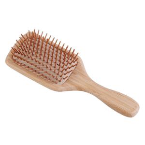 Supplier Natural Bamboo Hair Brush with Bamboo Bristles, ECO Friendly Bamboo Paddle Supplier, Detangling Brush Bulk  