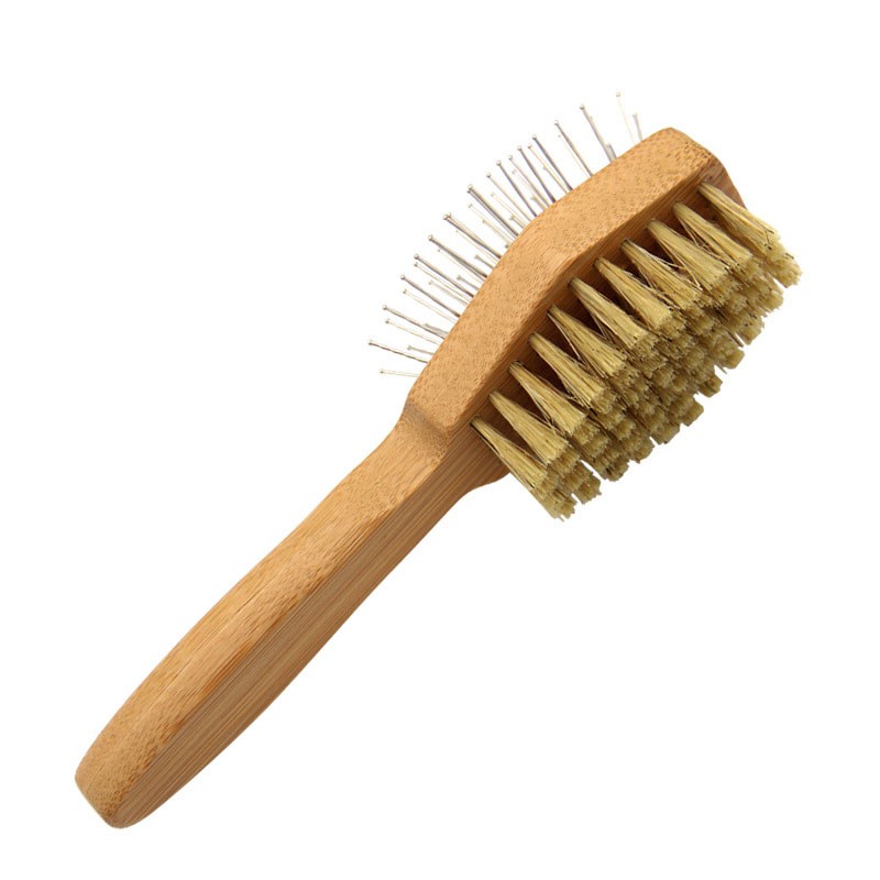 Professional Pet Tools Double Sided Brush for Dogs & Cats, Pet Grooming Tool For Deshedding 