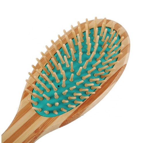 sugarbear bamboo hair brush with bamboo bristles hair care products promotional brush manufacturer 