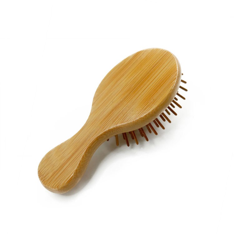 Trends 2021 Bamboo Hair Brush eco Friendly, 100% Natural Hair Brush with Bamboo Bristles for All Hair Types Bamboo