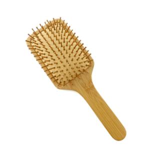 Bamboo Detangling Comb Hair Brush For Natural Hair Bamboo Hair Brush Factory 
