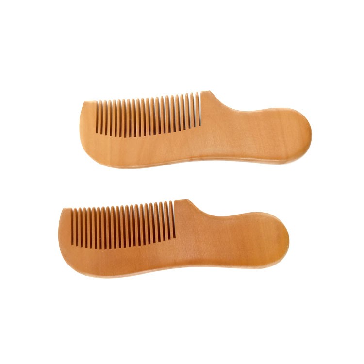 Safety Soft Small Wooden Comb New Born Baby Hair Massage Brush Comb Infant Comb Grooming Shower Design