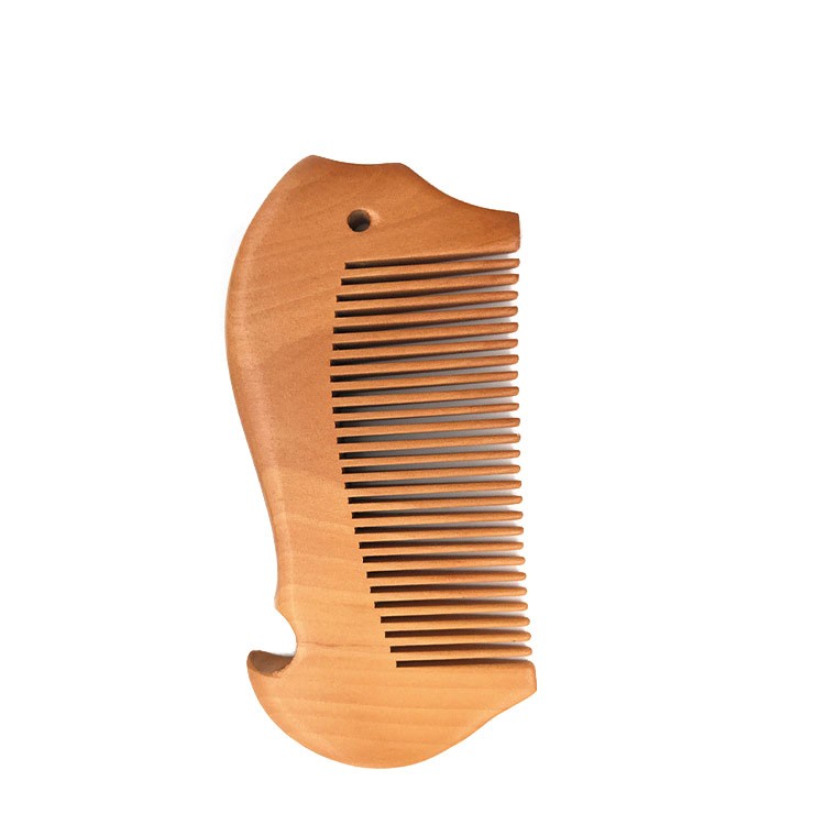 Wooden Straightening Beard Brush Scalp Massage Comb Hotel Salon Family Essentials Beard Comb