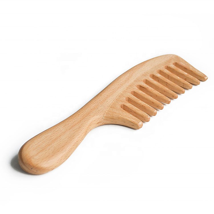 High Quality Natural Wooden Hair Brush Comb Scalp Massage Comb Straightening Hair Brush