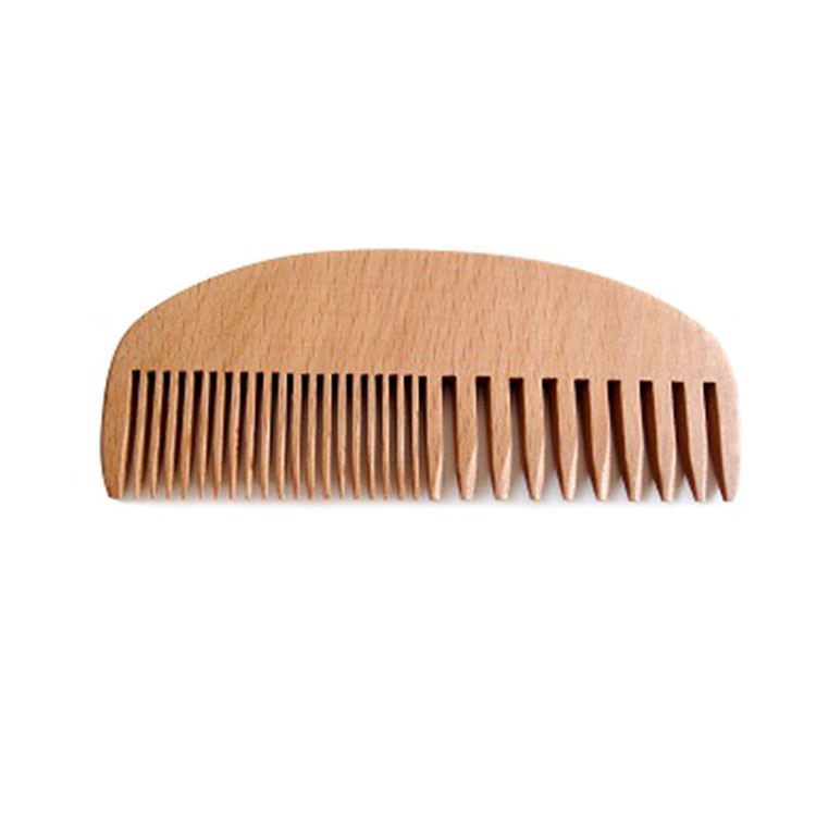 Portable Natural Wooden Hair Comb Scalp Massage Comb Bamboo Hair Detangling Comb 